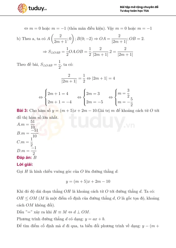 Chuyên đề Toán TSA: Hàm số & đồ thị. Phương trình, hệ PT p4