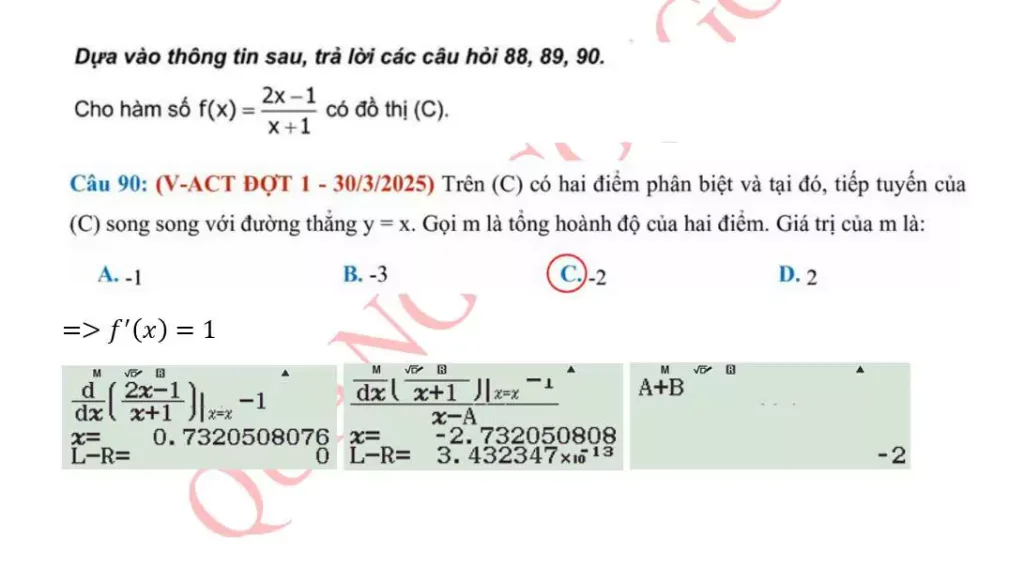 Giải đề ĐGNL HCM 2025 với Casio LNQ