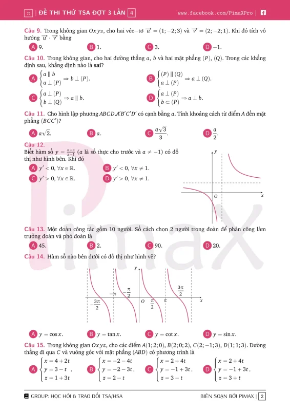 Đề minh họa đánh giá tư duy TSA 2025 Toán học số 34 trang 7