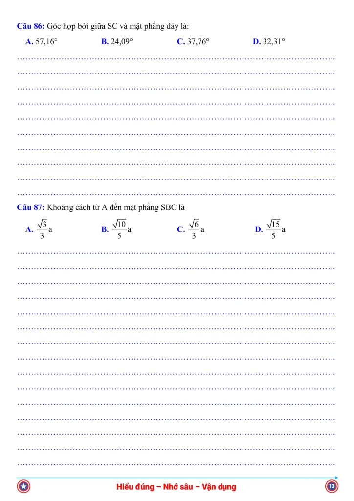 Đề Thi VACT Đợt 1 - phần toán số 13