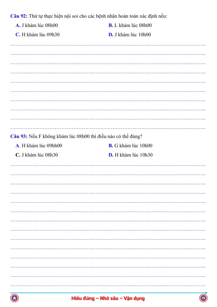 Đề Thi ĐGNL  phần LOGIC SỐ 3