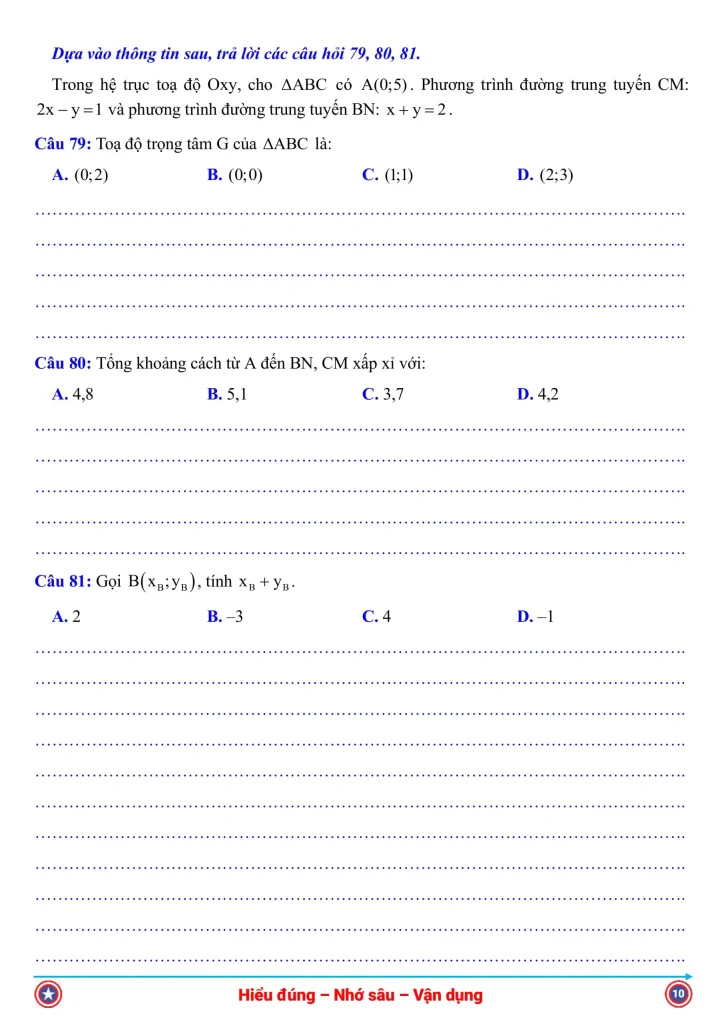 Đề Thi VACT Đợt 1 - phần toán số 10