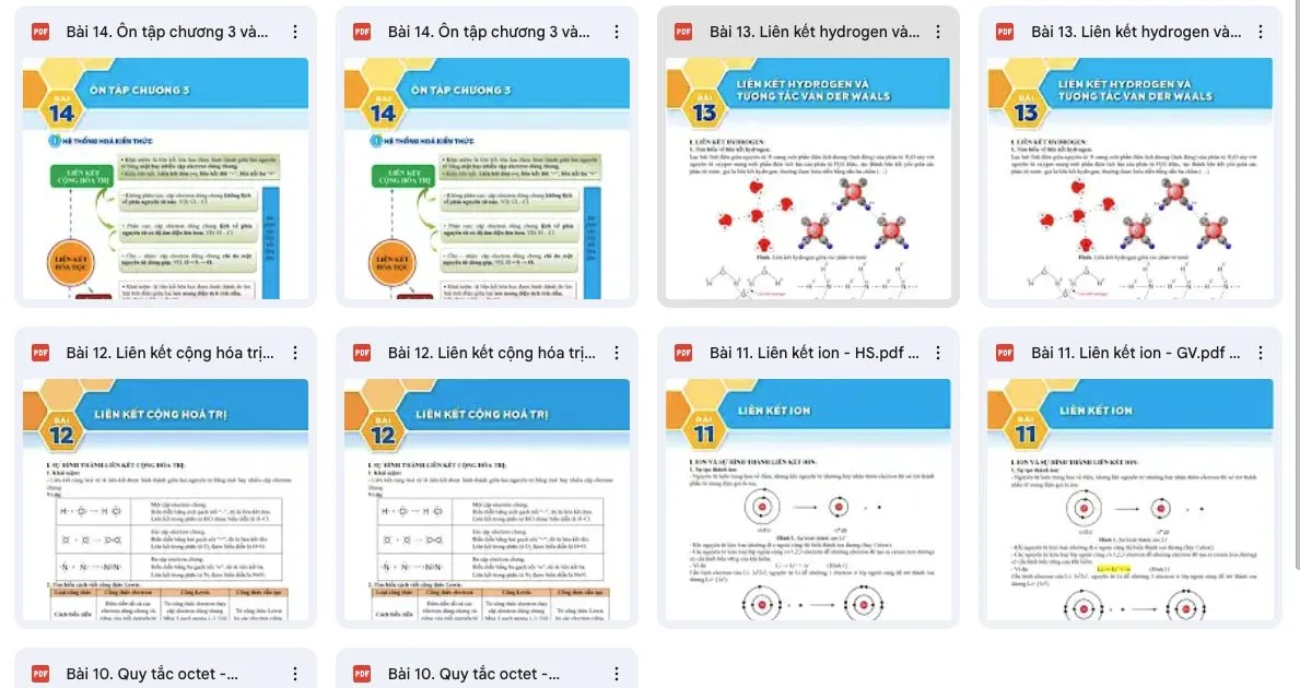 Tài liệu Hóa học 10 - Chương 3