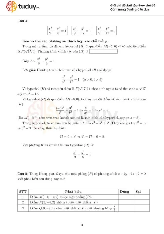 tổng hợp câu hỏi sách cẩm nang phần oxyz p3