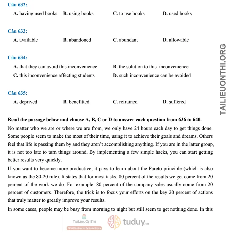 Tải đề thi thử đánh giá năng lực HSA Tiếng anh số 27