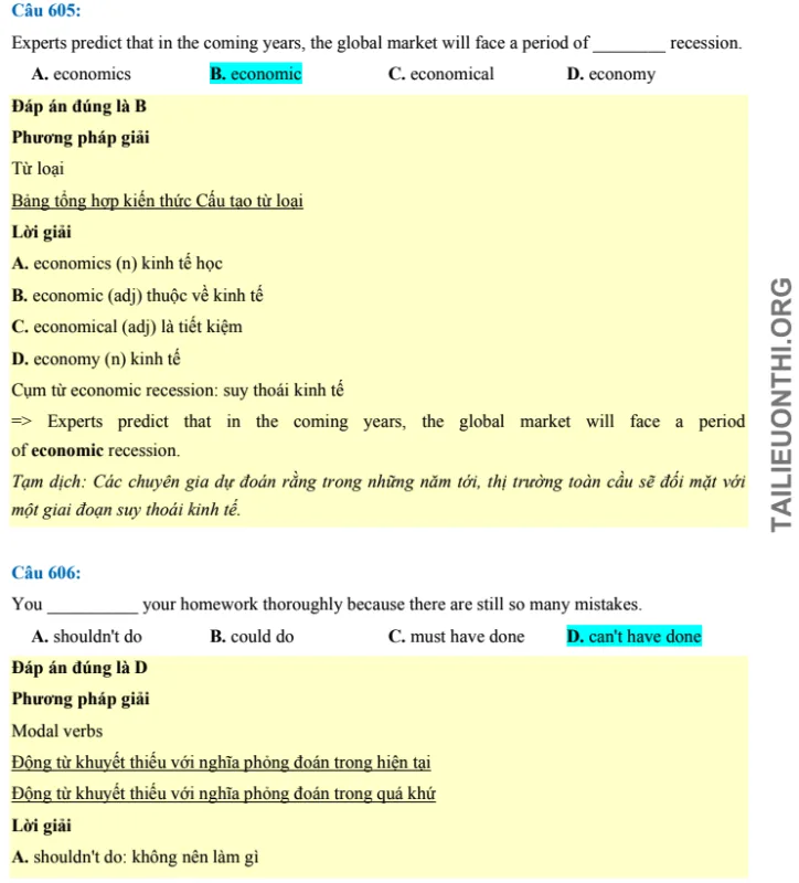 Tải đề thi thử đánh giá năng lực HSA Tiếng anh số 30