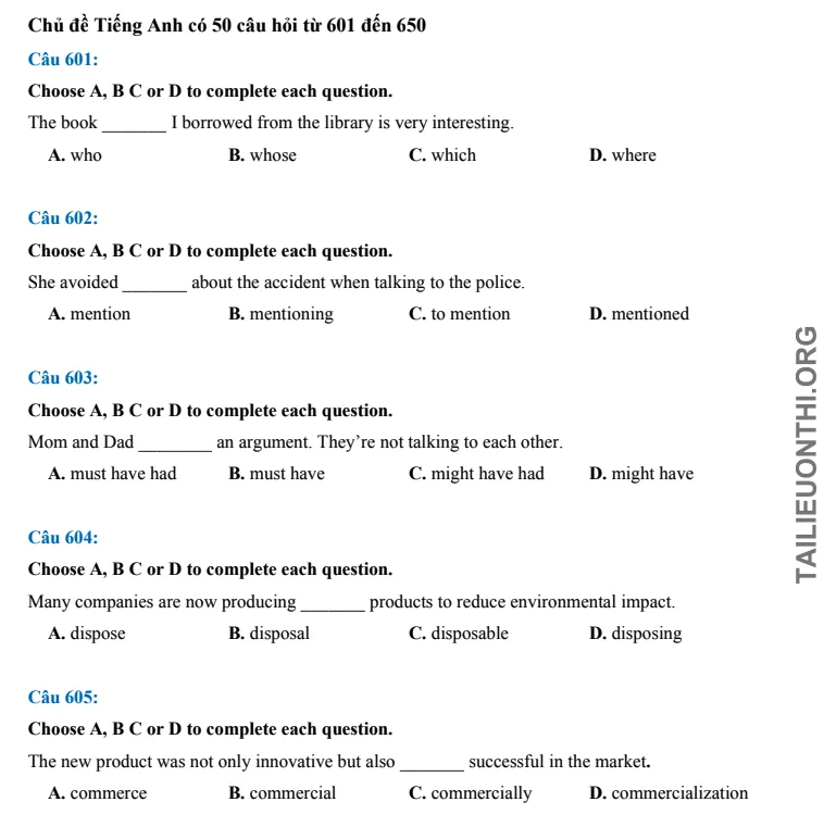 Tải đề thi thử đánh giá năng lực HSA Tiếng anh số 35