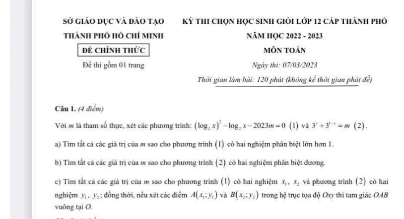 đề toán thi đánh giá năng lực tp hcm