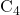 \text{C}_4