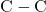 \text{C}-\text{C}