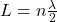 L = n\frac{\lambda}{2}